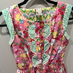 Matilda Jane retro style dress. Flower pattern xs